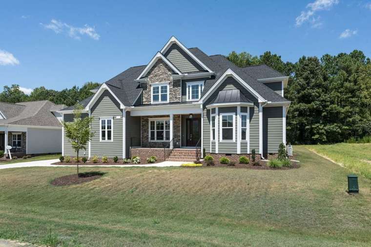 55 Walnut Hall — Front Exterior & Elevation