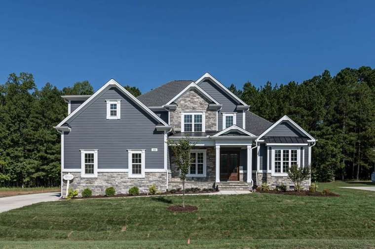 53 Walnut Hall — Front Exterior & Elevation